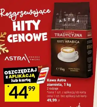 Twój Market Kawa Astra ziarnista, 1 kg oferta