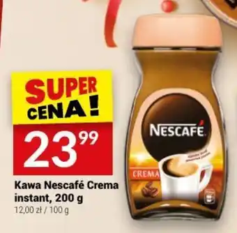 Twój Market Kawa Nescafé Crema instant, 200 g oferta