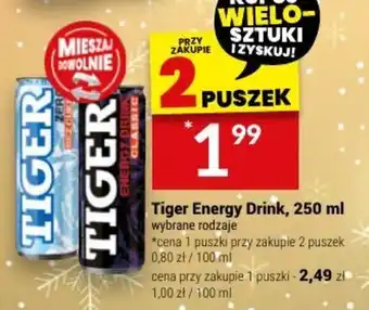 Twój Market Tiger Energy Drink, 250 ml oferta