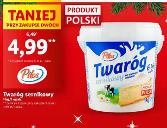 Lidl Twaróg sernikowy 1 kg/1 opak. oferta