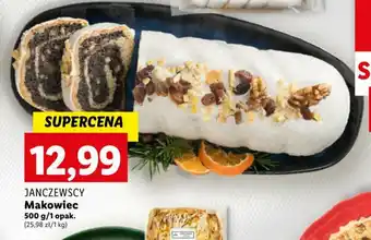 Lidl Makowiec 500 g oferta