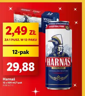 Lidl Piwo harnaś oferta