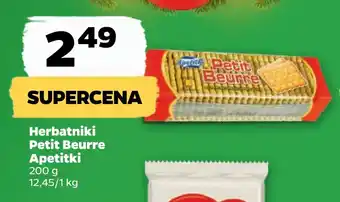 Netto Herbatniki petit beurre apetitki oferta