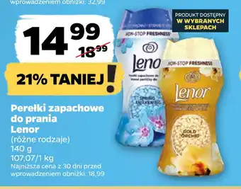 Netto Perełki zapachowe do prania lenor oferta
