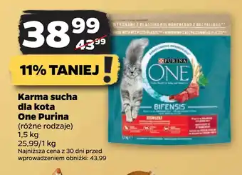 Netto Karma sucha dla kota one purina oferta