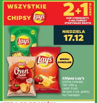 Netto Chipsy lay's oferta