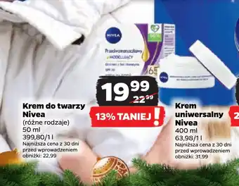 Netto Krem do twarzy nivea oferta
