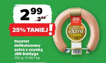 Netto Pasztet delikatesowy extra z szynką jbb bałdyga oferta