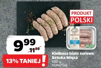 Netto Kiełbasa biała surowa sztuka mięsa oferta