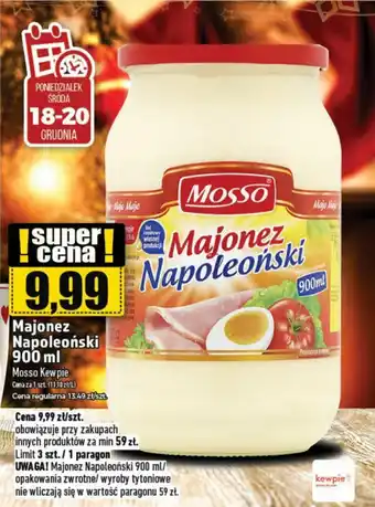 Topaz Majonez Napoleoński 900 ml oferta