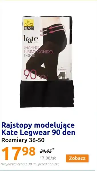 Action Rajstopy modelujące Kate Legwear 90 den oferta