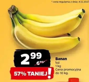 Netto Banan luz 1 kg oferta