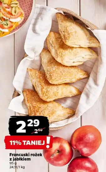 Netto Francuski rożek z jabłkiem 95 g oferta