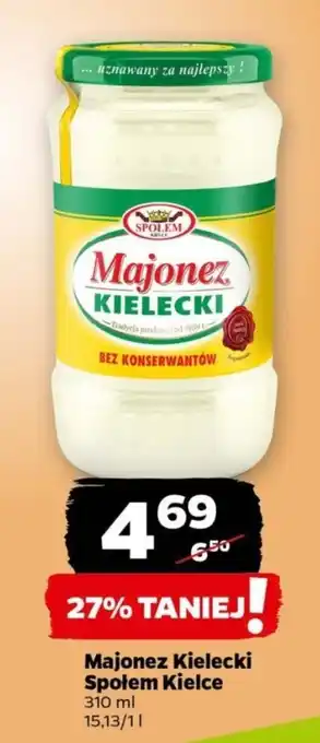Netto Majonez Kielecki Społem Kielce 310 ml oferta