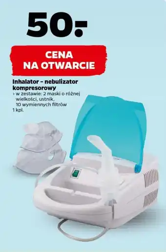 Netto Inhalator - nebulizator kompresorowy 1 kpl. oferta