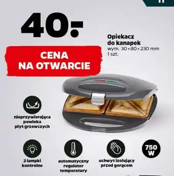 Netto Opiekacz do kanapek oferta