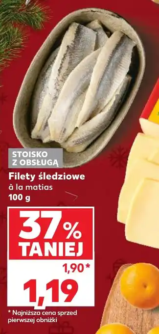 Kaufland Filety śledziowe à la matias 100 g oferta