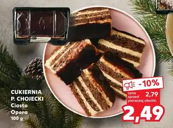 Kaufland CUKIERNIA P. CHOJECKI Ciasto Opera 100 g oferta