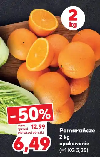 Kaufland Pomarańcze 2 kg oferta