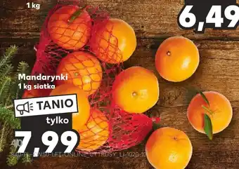 Kaufland Mandarynki 1 kg oferta