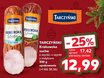 Kaufland TARCZYŃSKI Krakowska sucha 330 g oferta