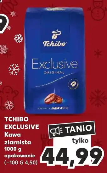 Kaufland TCHIBO EXCLUSIVE Kawa ziarnista 1000 g oferta