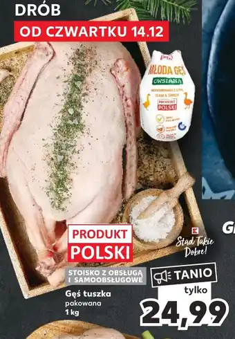 Kaufland Gęś tuszka 1 kg oferta