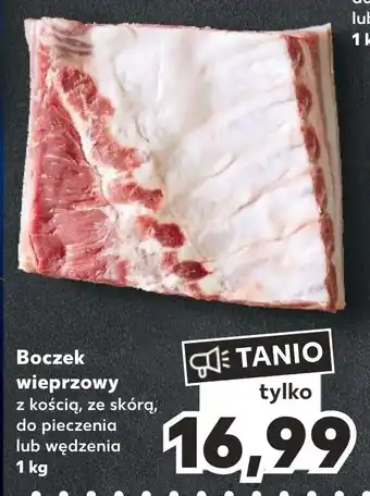 Kaufland Boczek wieprzowy 1 kg oferta