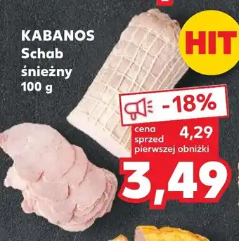 Kaufland KABANOS Schab śnieżny 100 g oferta