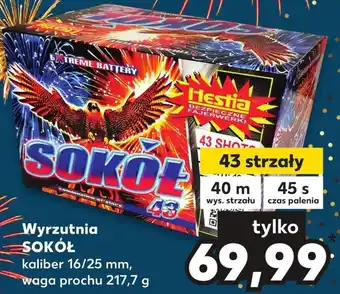 Kaufland Wyrzutnia fajerwerków hestia oferta