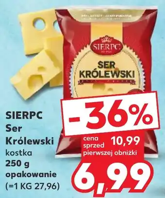 Kaufland SIERPC Ser Królewski 250 g oferta