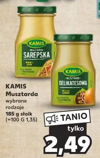 Kaufland KAMIS Musztarda 185 g oferta