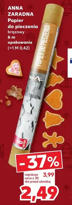 Kaufland ANNA ZARADNA Papier do pieczenia 6 m oferta