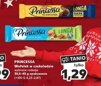 Kaufland PRINCESSA Wafelek w czekoladzie 30,5-45 g oferta