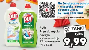 Kaufland PUR Płyn do mycia naczyń 1,2 l oferta