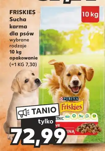 Kaufland FRISKIES Sucha karma dla psów 10 kg oferta