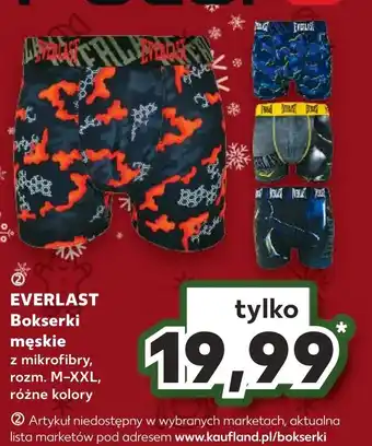 Kaufland EVERLAST Bokserki męskie oferta