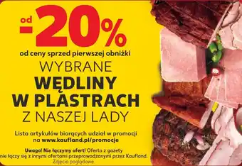 Kaufland WYBRANE WĘDLINY W PLASTRACH Z NASZEJ LADY oferta