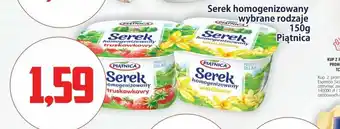 Kupiec Serek homogenizowany Piątnica 150g oferta