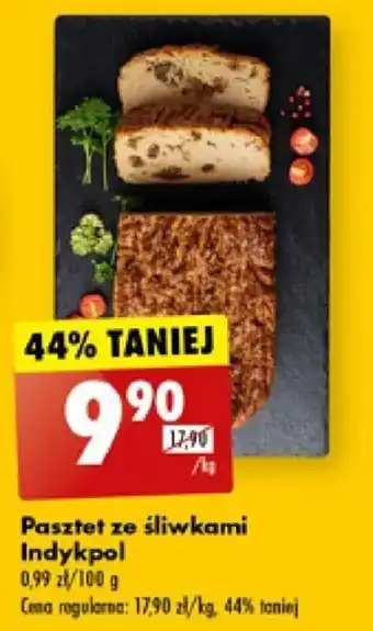 Biedronka Pasztet ze śliwkami Indykpol 1kg oferta