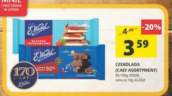 Arhelan Czekolada Wedel 80-100g oferta