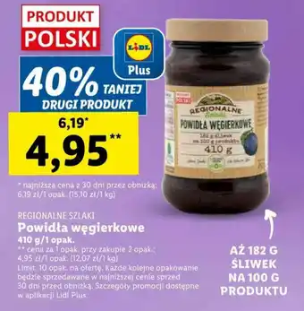 Lidl Powidła węgierkowe 410 g/1 opak. oferta