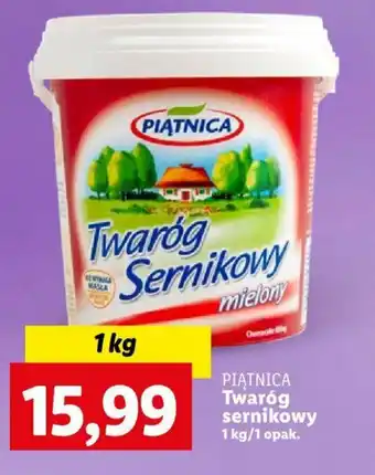 Lidl Twaróg sernikowy 1 kg/1 opak. oferta