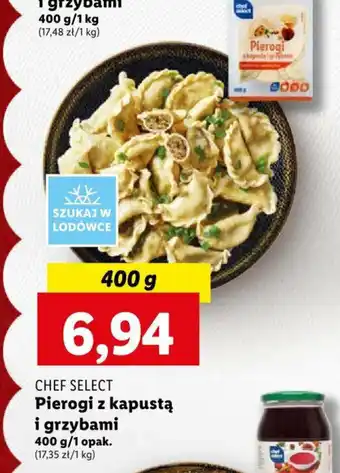 Lidl Pierogi z kapustą i grzybami 400 g/1 opak. oferta