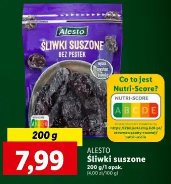 Lidl Śliwki suszone 200 g oferta