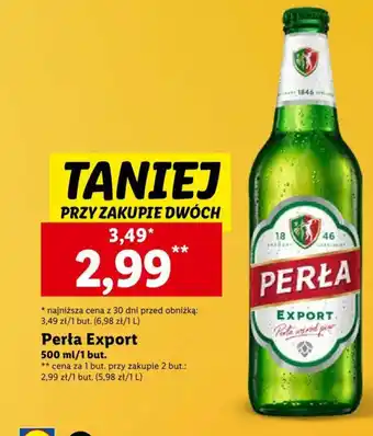 Lidl Perta Export 500 ml oferta