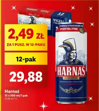 Lidl Harnas 12 x 500 ml/1 pak oferta