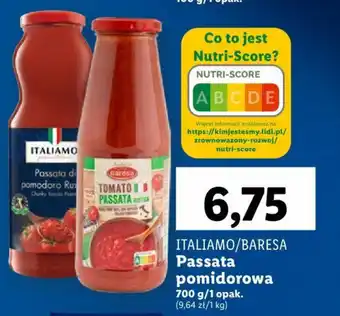 Lidl Passata pomidorowa 700 g oferta