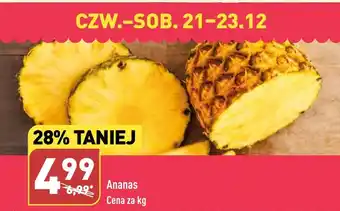 ALDI Ananas 1 kg oferta