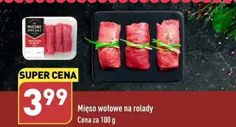 ALDI Mięso wołowe na rolady 100 g oferta